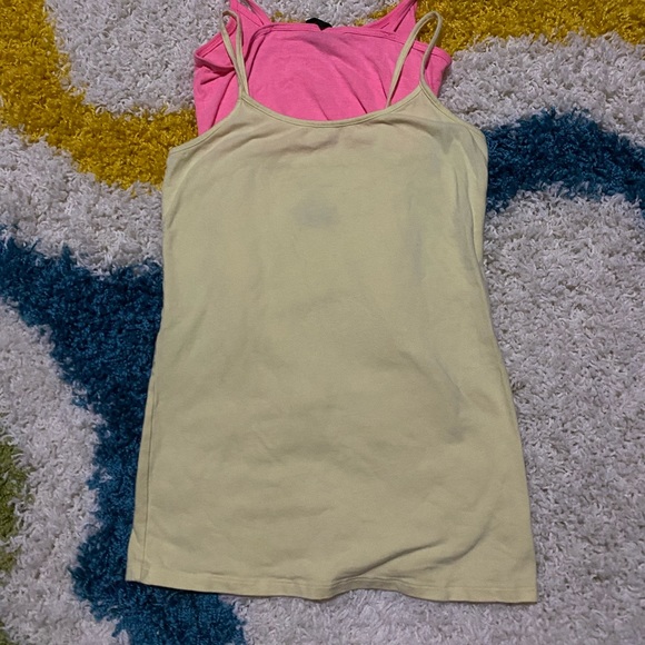 ☀️Pink and yellow camisoles - Picture 2 of 4